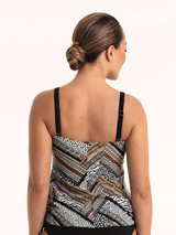 Anita Care Latina schwarz/print prothesen-tankini