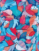 Anita Care Rimini blau/print prothesen-tankini