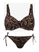 Rosa Faia Bademode Sibel schwarz/print set