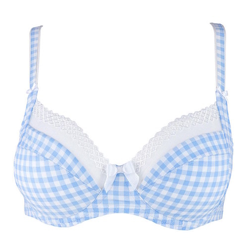 Louisa Bracq So Vichy blau/weiß set