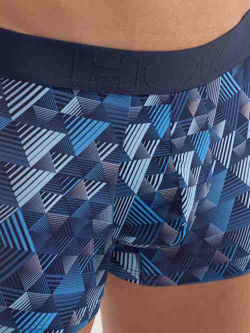 HOM Mekong blau/print boxershort