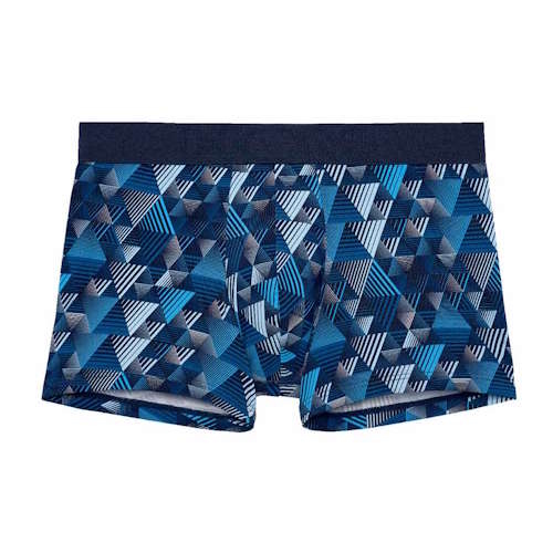HOM Mekong blau/print boxershort