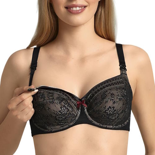 Anita Mutterschaft Fleur schwarz still-bh