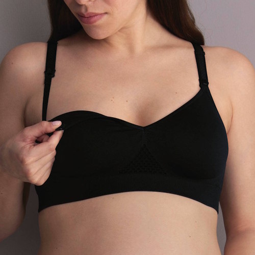 Anita Mutterschaft Seamless schwarz still-bh