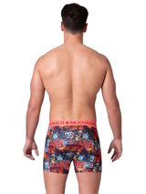Muchachomalo Vogelkatze mehrfarbig/print baumwoll-boxershort