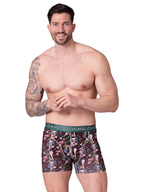 Muchachomalo BlindTango mehrfarbig/print baumwoll-boxershort