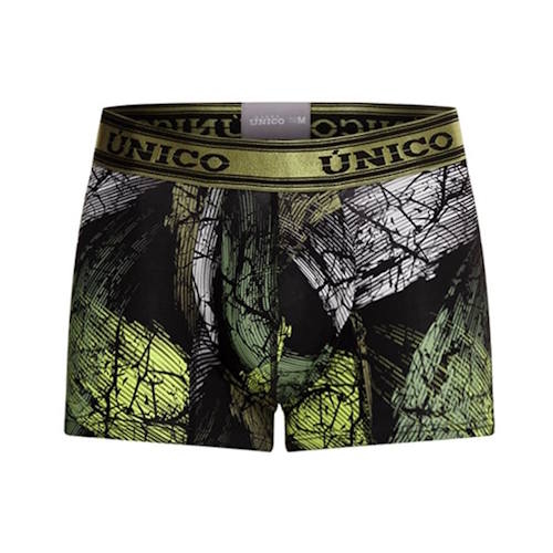 Mundo Unico Bractea schwarz/print sport trunk