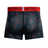 Mundo Unico Cuboide schwarz/print sport trunk