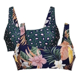 Rosa Faia Bademode Wika blau/print set