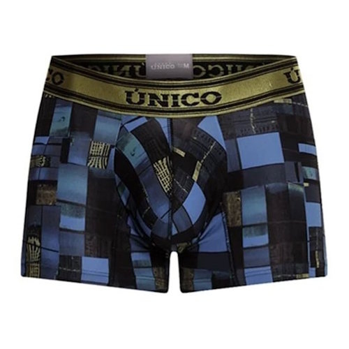 Mundo Unico Esquema navy-blau/print sport trunk