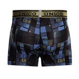 Mundo Unico Esquema navy-blau/print sport trunk