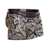 Mundo Unico Faceta grau/print sport trunk