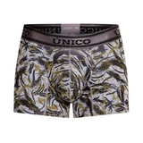 Mundo Unico Faceta grau/print sport trunk