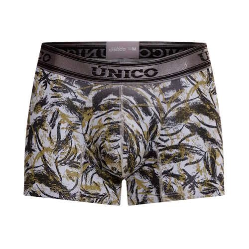 Mundo Unico Faceta grau/print sport trunk