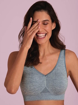 Anita Care Lynn grey melange prothese bh
