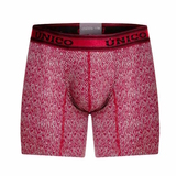 Mundo Unico Tallo rot/print baumwoll-boxershort