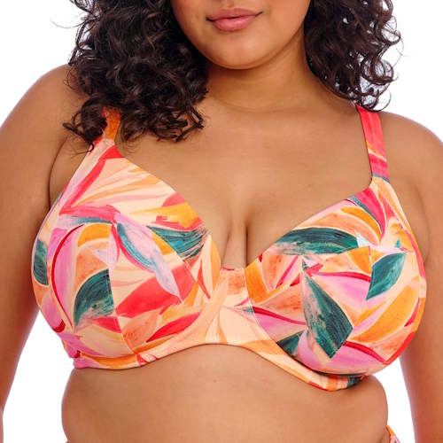 Elomi Schwimmen Sancho Beach orange/pink unwattierter bikini bh
