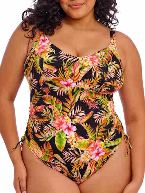 Elomi Schwimmen Tiger Valley schwarz badeanzüge