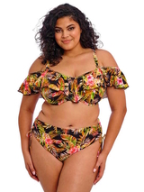 Elomi Schwimmen Tiger Valley schwarz bikini slip