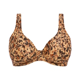 Freya Swim Arizona Wave braun/print unwattierter bikini bh