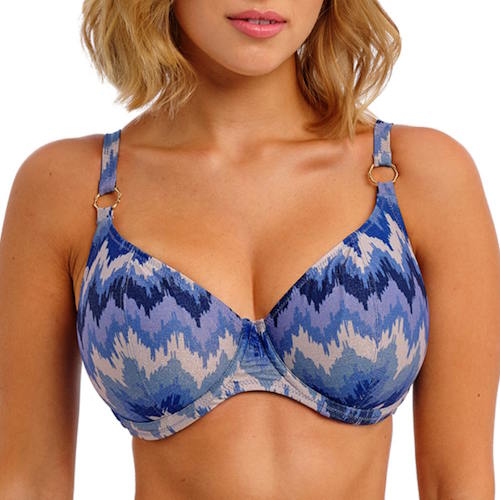 Freya Swim Arizona Wave blau/print gemoldefer bikini bh