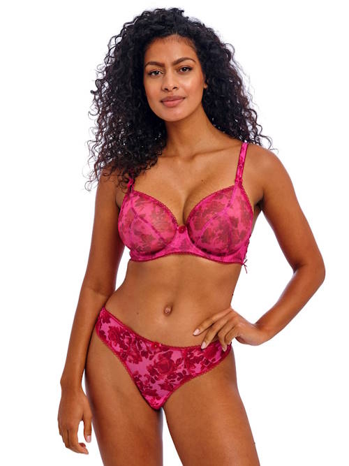 Freya Rose Blossom rot/pink nicht geformter bh