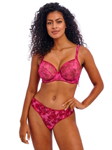 Freya Rose Blossom rot/pink string