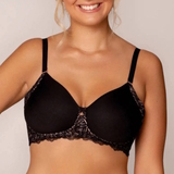 Königliche Lounge Lacy schwarz vorgeformter bh