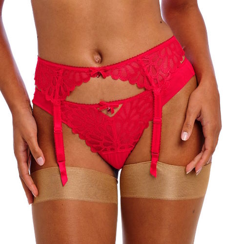 Freya Loveland rot strumpfhalter