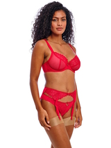 Freya Loveland rot strumpfhalter