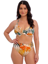 Fantasie schwimmen Maya Bay weiß/print bikini slip