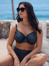 Fantasie schwimmen Paros Cove navy-blau gemoldefer bikini bh