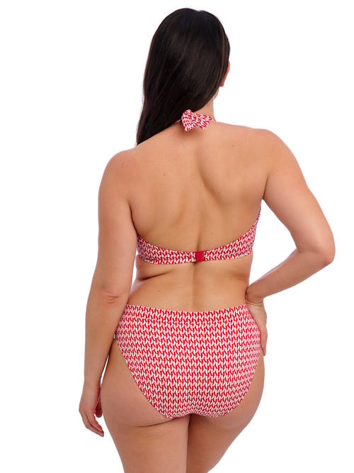 Fantasie schwimmen Koh Lipe rot/weiß unwattierter bikini bh