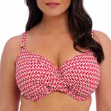 Fantasie schwimmen Koh Lipe rot/weiß gemoldefer bikini bh