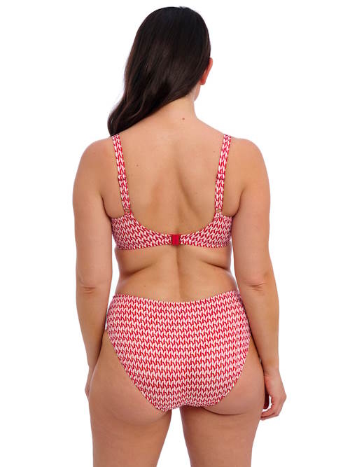 Fantasie schwimmen Koh Lipe rot/weiß unwattierter bikini bh