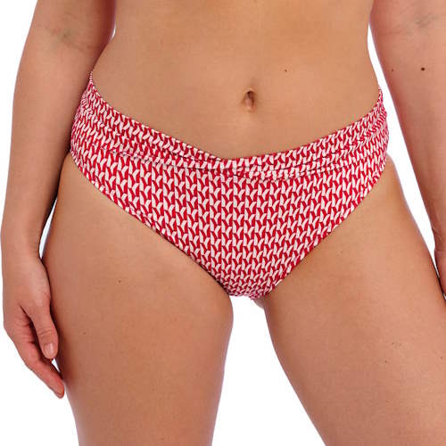 Fantasie schwimmen Koh Lipe rot/weiß bikini slip