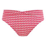 Fantasie schwimmen Koh Lipe rot/weiß bikini slip