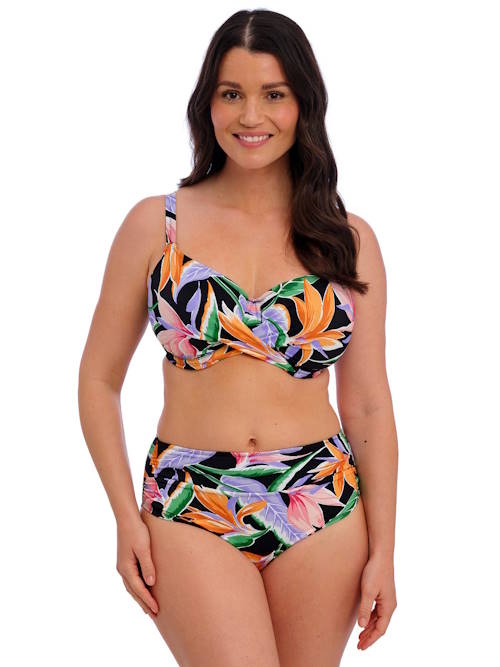 Fantasie schwimmen Mykonos Cove schwarz unwattierter bikini bh