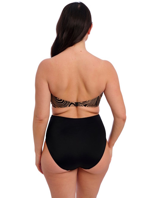 Fantasie schwimmen Pemba Island schwarz/braun unwattierter bikini bh
