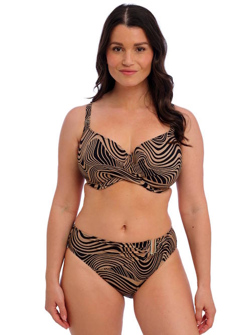 Fantasie schwimmen Pemba Island schwarz/braun bikini slip