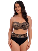 Fantasie schwimmen Pemba Island schwarz/braun bikini slip
