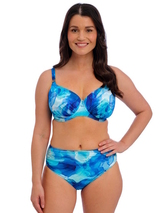 Fantasie schwimmen Saunton Sands blau unwattierter bikini bh