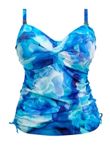 Fantasie schwimmen Saunton Sands blau tankini top