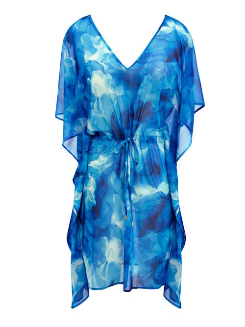 Fantasie schwimmen Saunton Sands blau kaftan