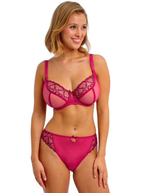 Freya Laurine raspberry slip