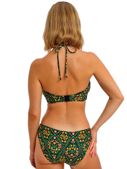 Freya Swim Sunset In Seville schwarz/print unwattierter bikini bh