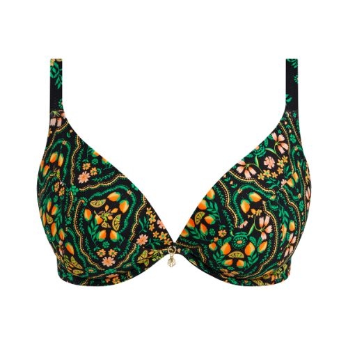 Freya Swim Sunset In Seville schwarz/print vorgeformter bh