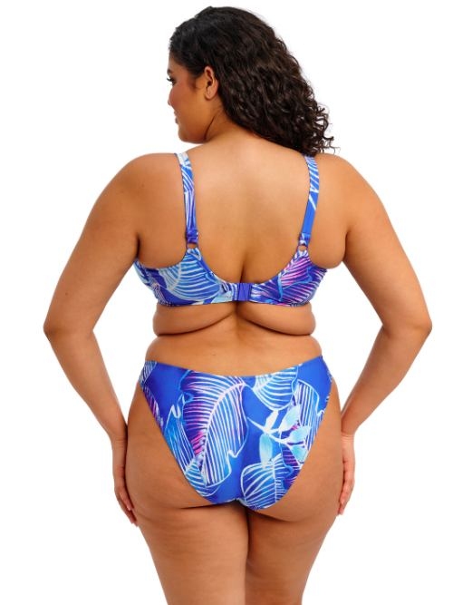 Elomi Schwimmen Maluku Island blau unwattierter bikini bh