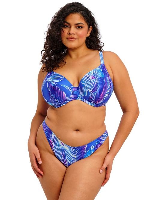 Elomi Schwimmen Maluku Island blau bikini slip