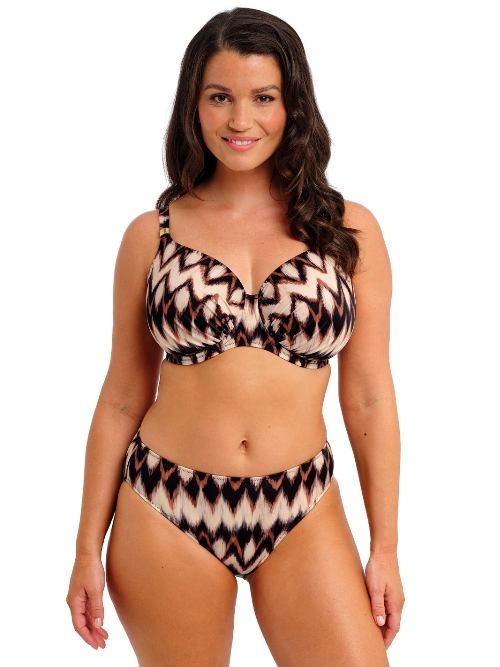 Fantasie schwimmen Sabana braun/print bikini slip
